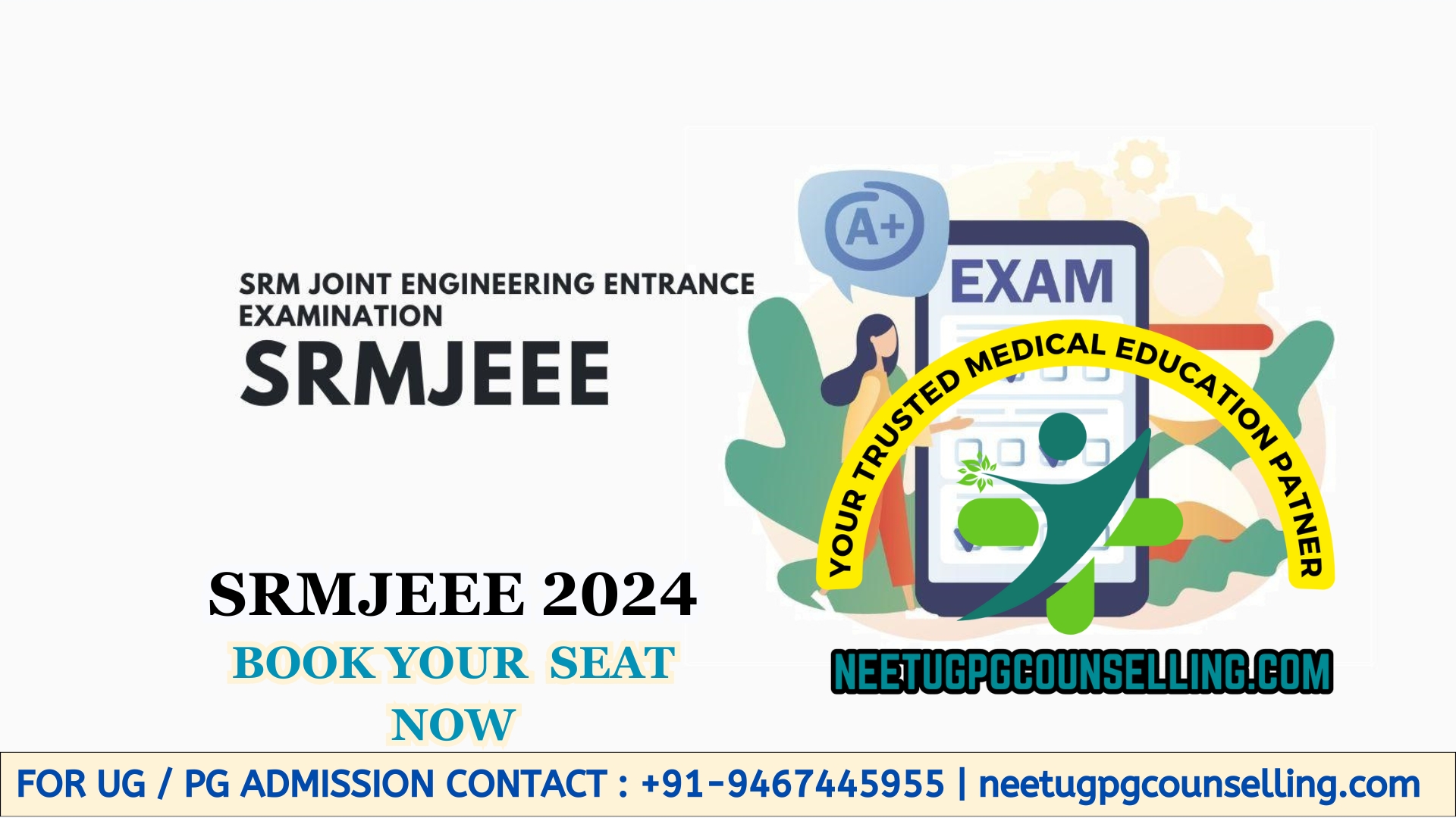 SRMJEEE 2024 Application Form (Out), Exam Dates, Pattern, Syllabus, Eligibility, Question Paper, Preparation Tips